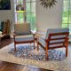 Scandinavian living room set in solid teak – Komfort, Denmark, year