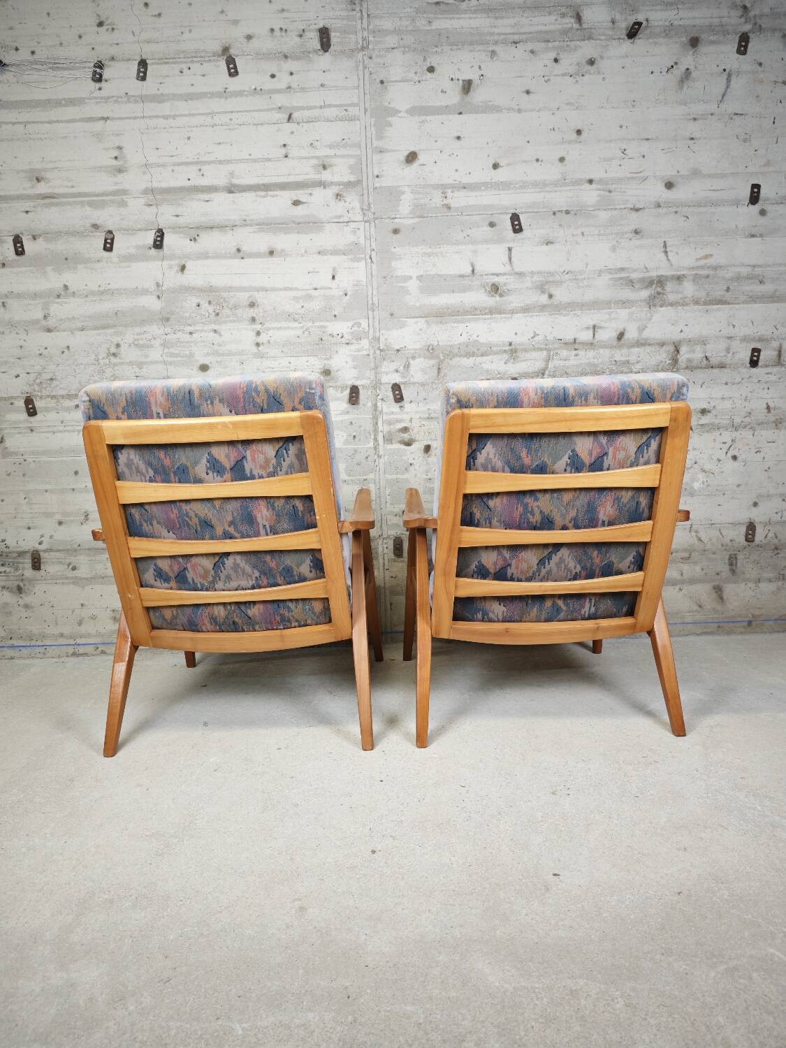Pair of vintage armchairs