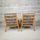 Paire de fauteuils vintage