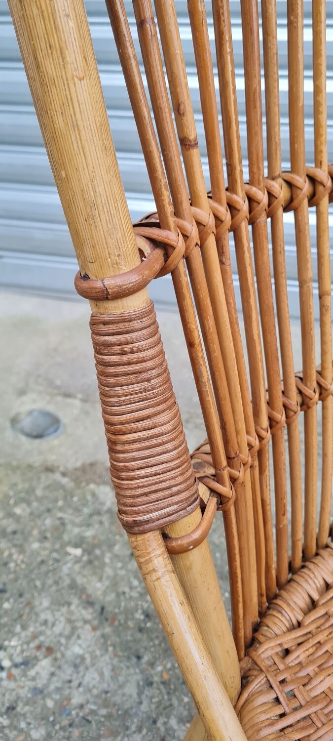 Rattan chair 1960