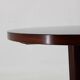 1960s Danish Round Wooden Extendable Table