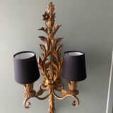 Florentine wall lamp Hollywood Regency from the 60s