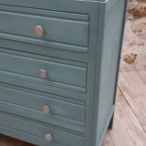 Blue vintage dresser