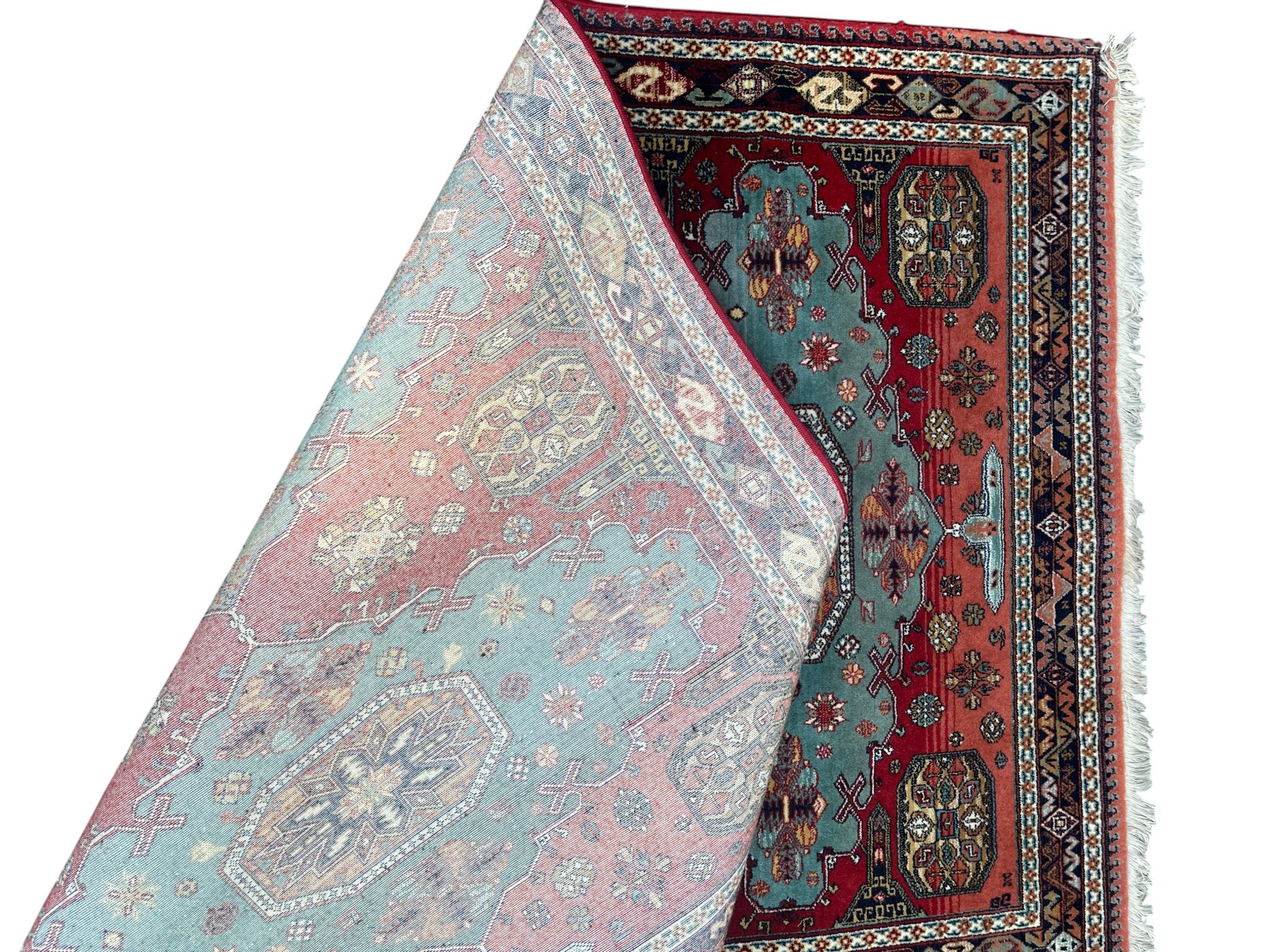 Talish carpet Caucasus pure virgin wool 20th century