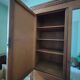 Vintage wardrobe with ice linen and wardrobe