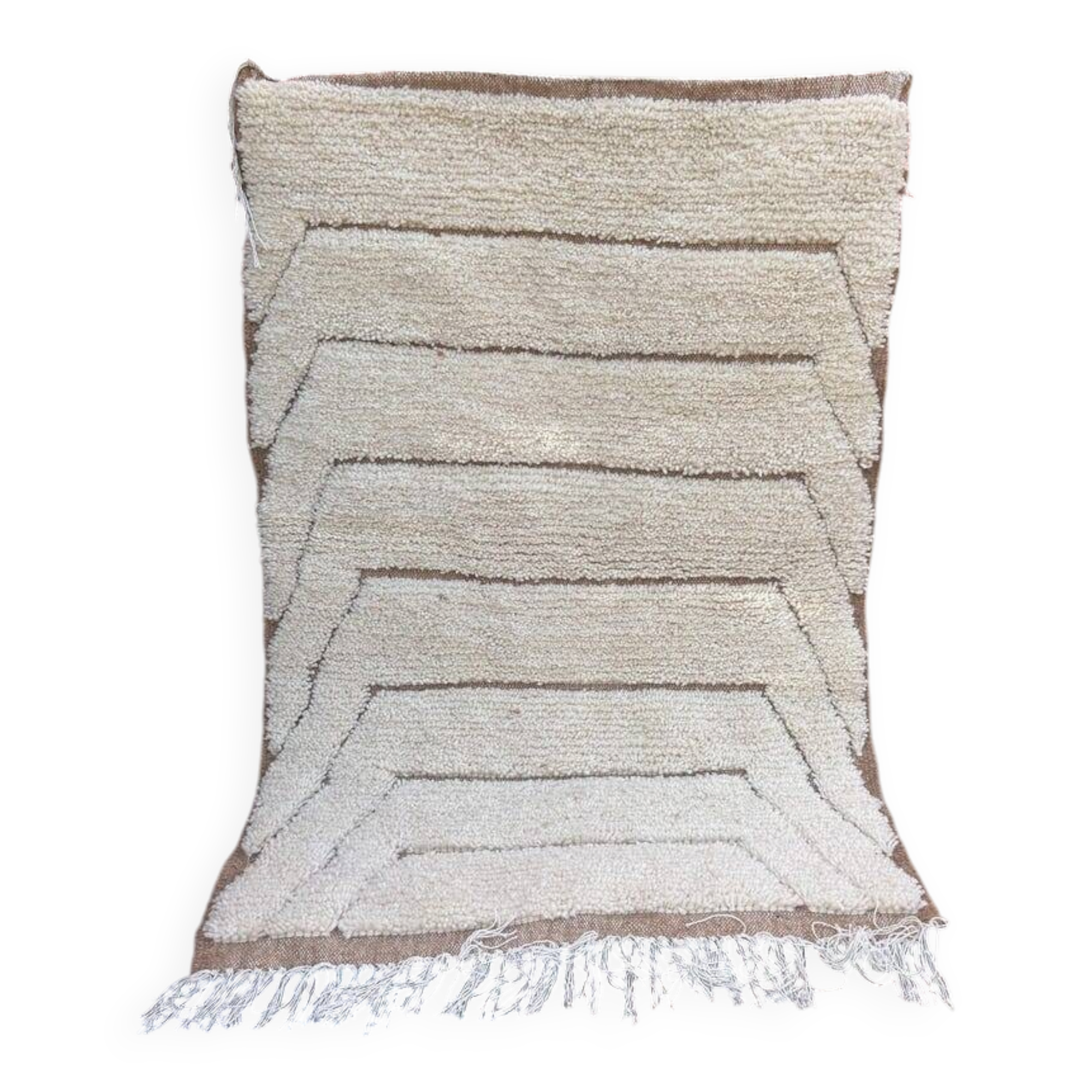 Traditional handmade pure wool rug, size 150/250 cm.