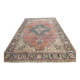 Terracotta Tones Pastel Decorative Vintage Persian Rug, 238x357 Cm