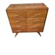 Vintage chest of drawers from the 60s in oak