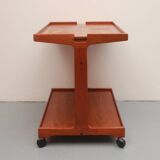 1970s serving trolley in teak