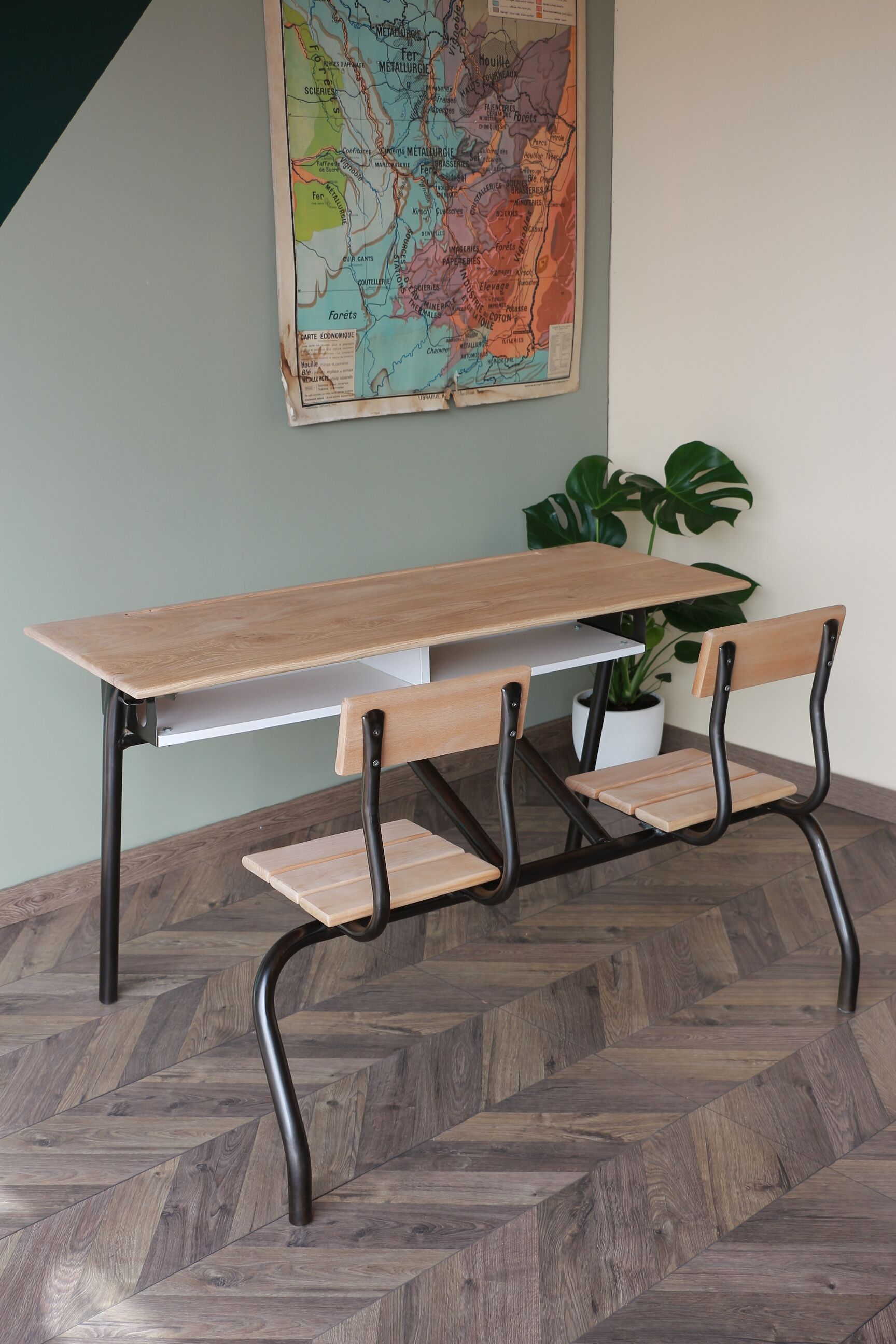 2-seater school desk