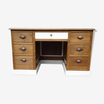 Solid oak desk