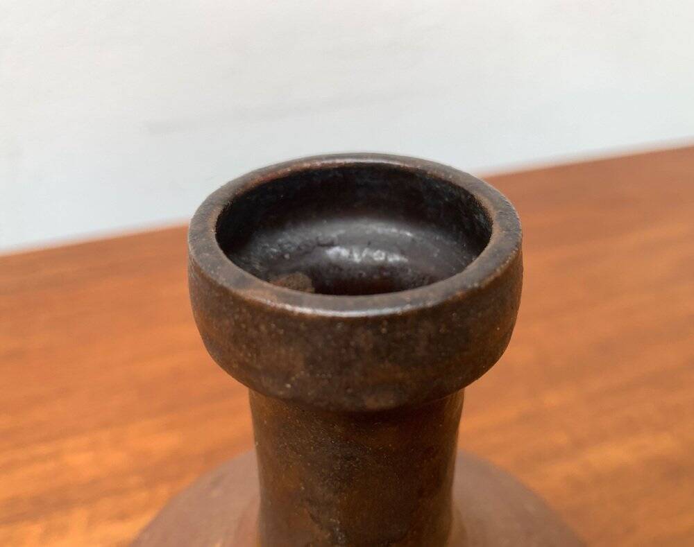 Mid-century German studio pottery vase by Melitta Teubner, 1960s.