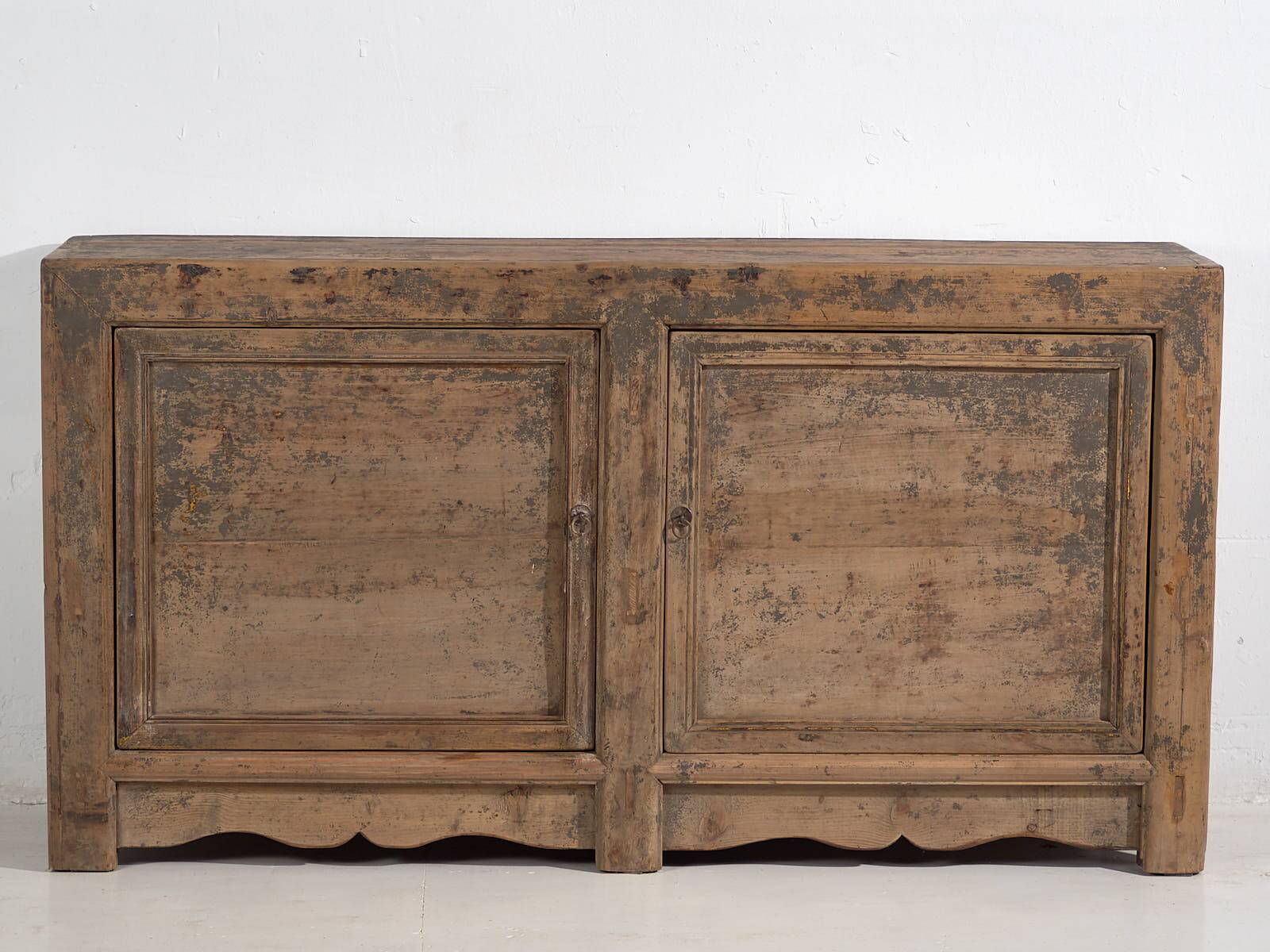 Old living room sideboard with gray patina (circa 1900) #47