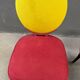 Pair of medallion chairs, Funny Valentine model, by Jean-Charles de Castelbajac, 20th century