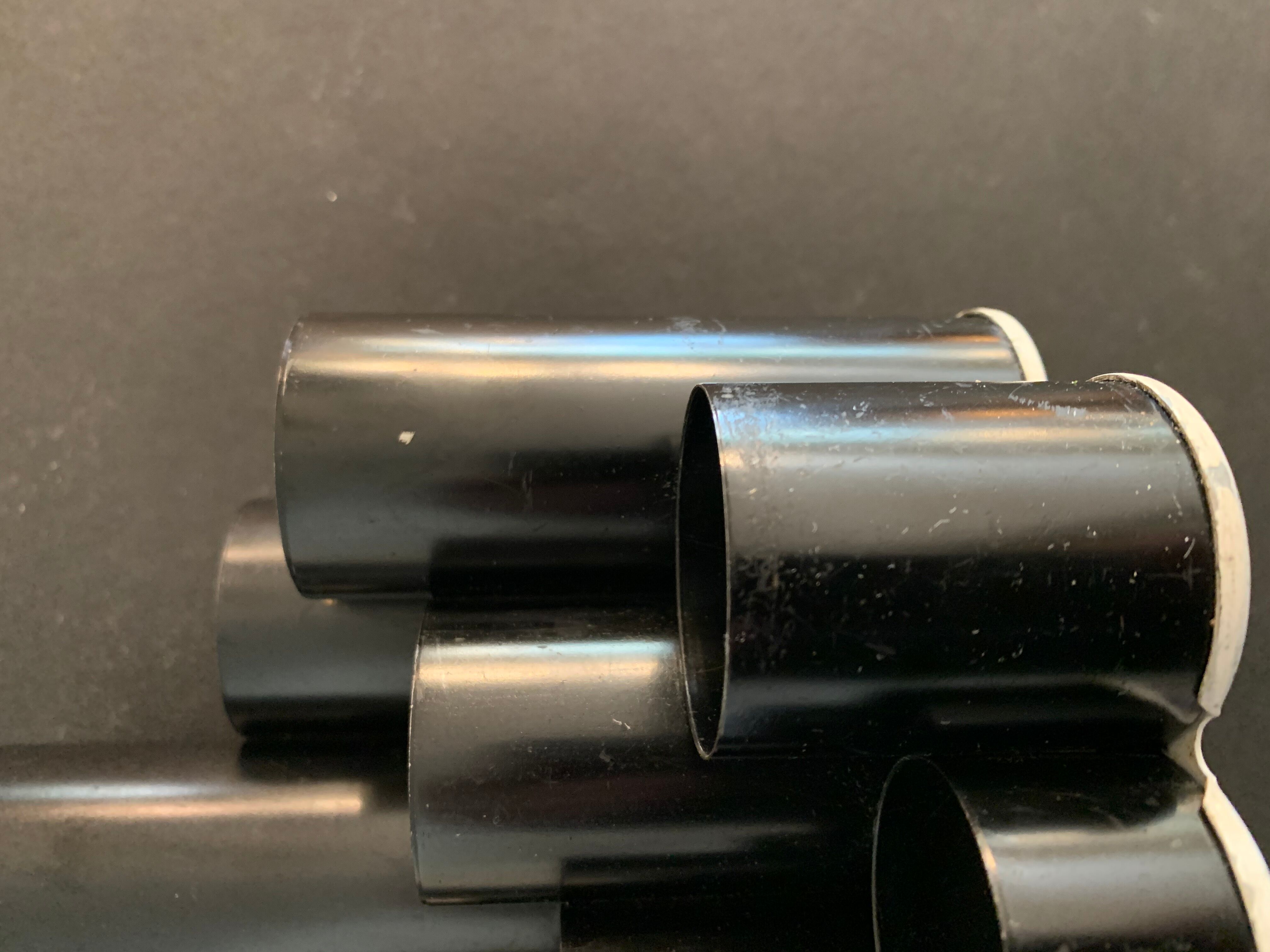 Office organizer wears black metal pencils Deyhle Germany 1970