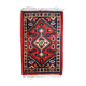 Vintage persian rug hamadan handmade 1.3' x 2' (41cm x 61cm) 1970s, 1c763