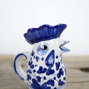 Vintage ceramic milk jug from Deruta, Italy