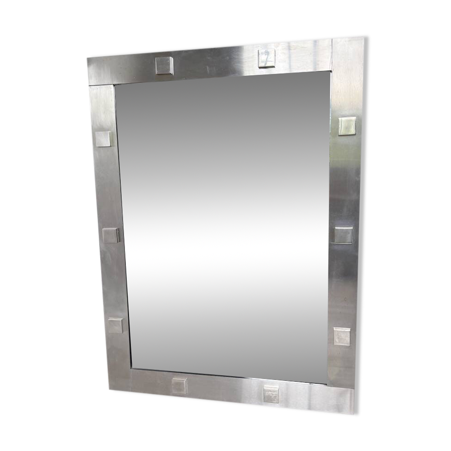 Chrome mirror from the 1970s.