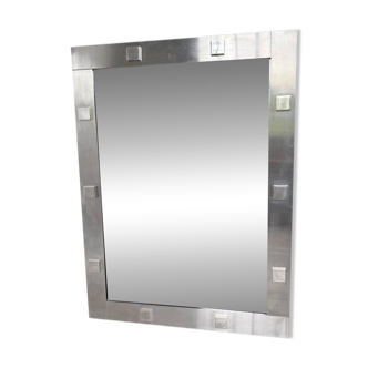 Chrome mirror from the 1970s.