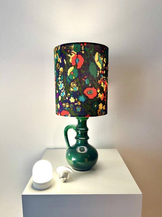 Atmospheric table lamp - cable-free - upcycled from Jopeko vase