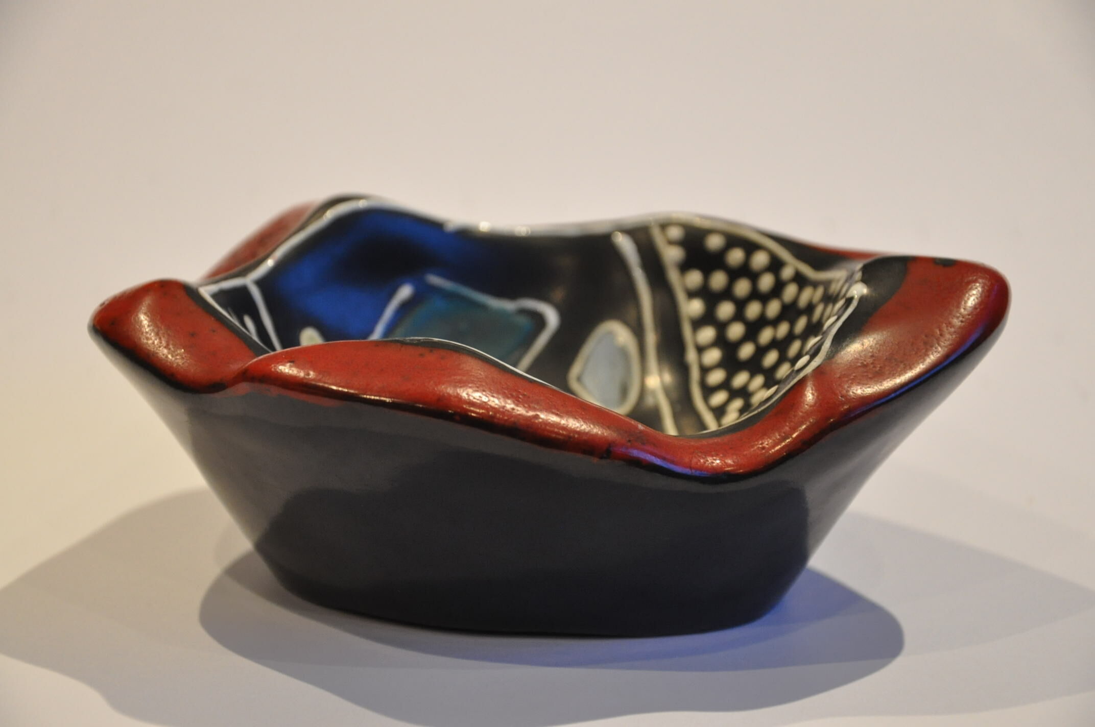 Empty pocket sixties ceramics deruta italy years 50/60