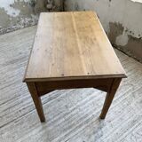 Oak desk with spindle legs, 1950s