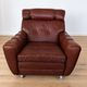 Vintage Danish mid-century lounge chairs by Svend Skipper in burgundy leather