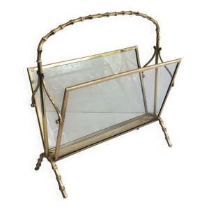 Porte-revues façon faux-bambou