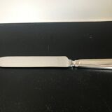 Silver metal bread knife