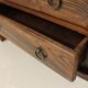 Commode brutaliste en orme Aranjou - Année 60