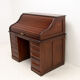 Antique roller blind writing desk 1930s, United Kingdom