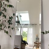 Large Art Deco beveled mirror