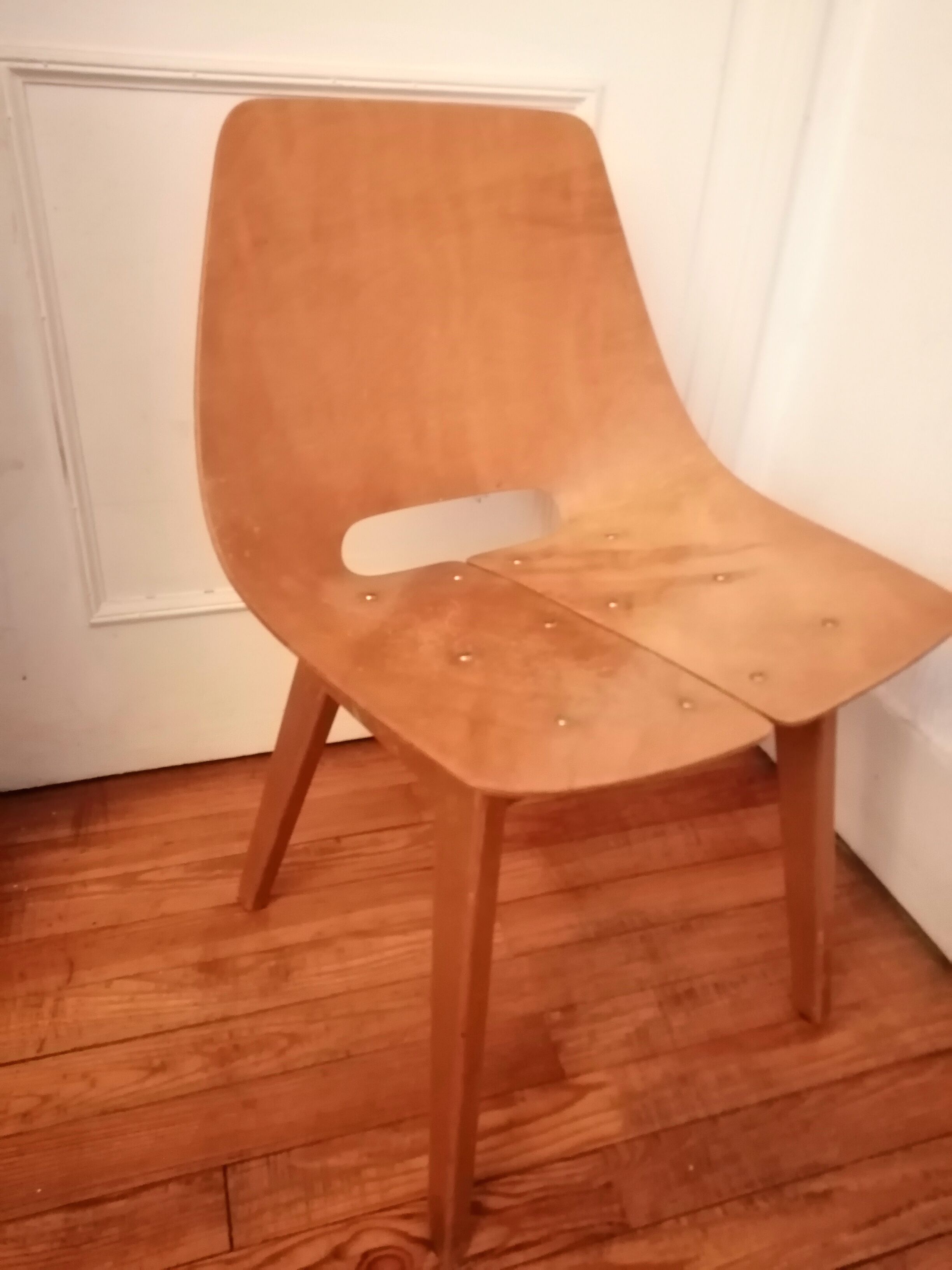 Chair "tonne" Steiner, Pierre Guariche. 1954