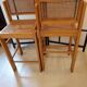 Chaises hautes cannées