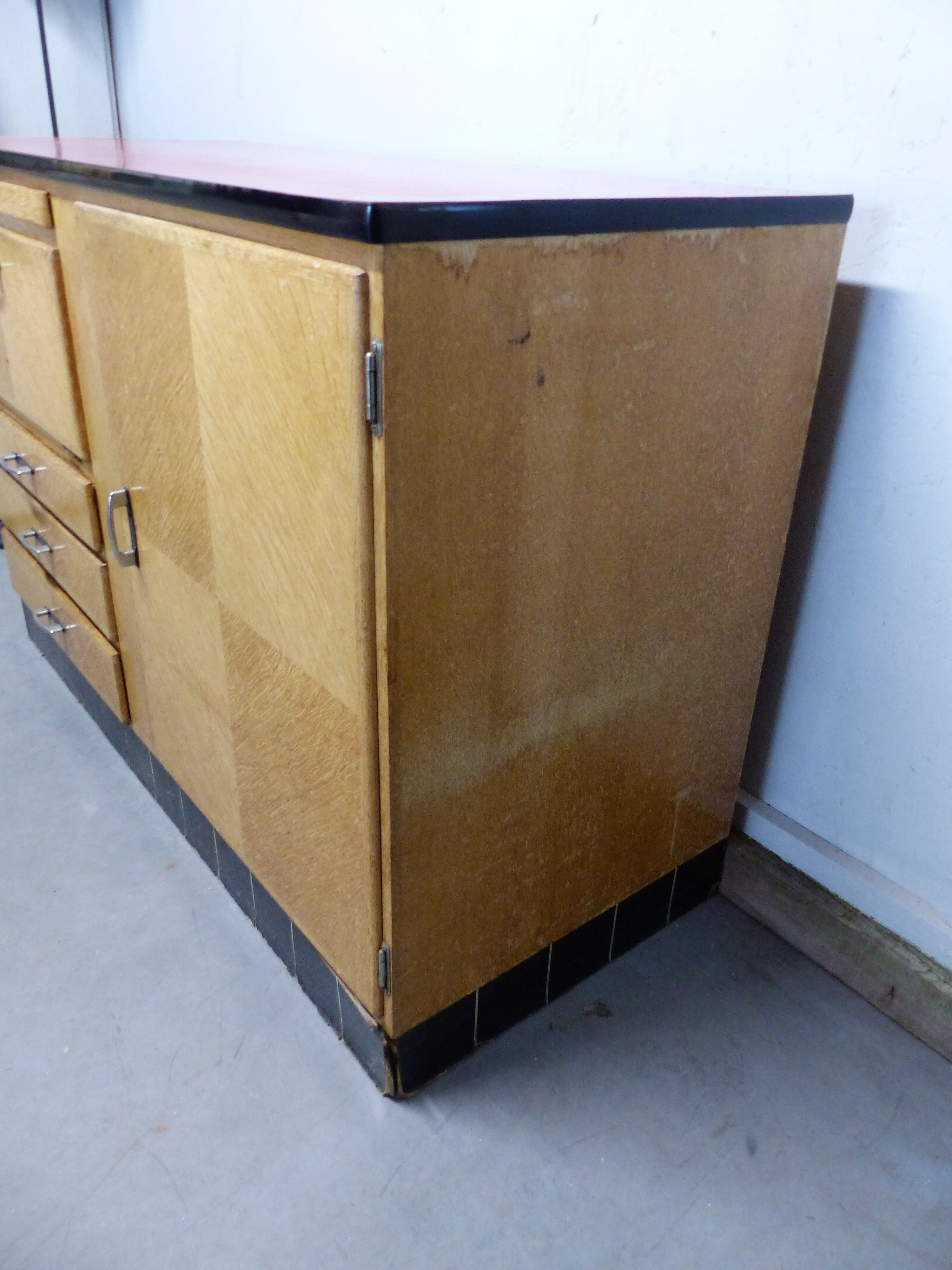 Meuble de cuisine bois & formica