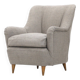 Grey fabric armchair, 1950s