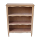 Bibus, small library, vintage raw wood 1960/70