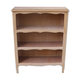 Bibus, small library, vintage raw wood 1960/70