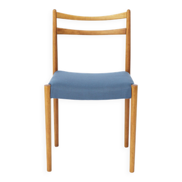 Vintage Lübke Dining Chair, Germany 1970s, Beech Wood Chair