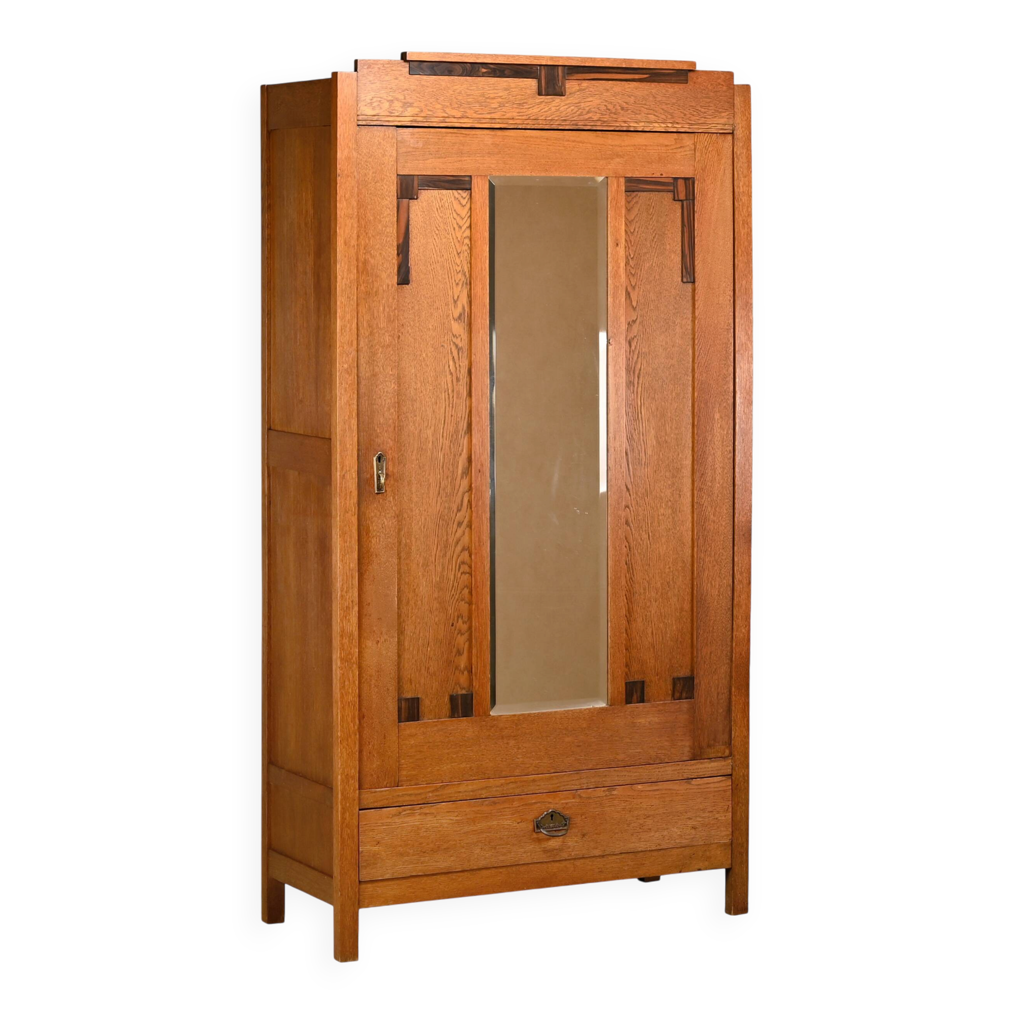 Art Deco Amsterdam School Armoir or Wardrobe, 1930