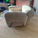 Italian tubular club armchair 1970