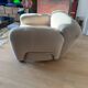 Fauteuil club tubulaire italien 1970