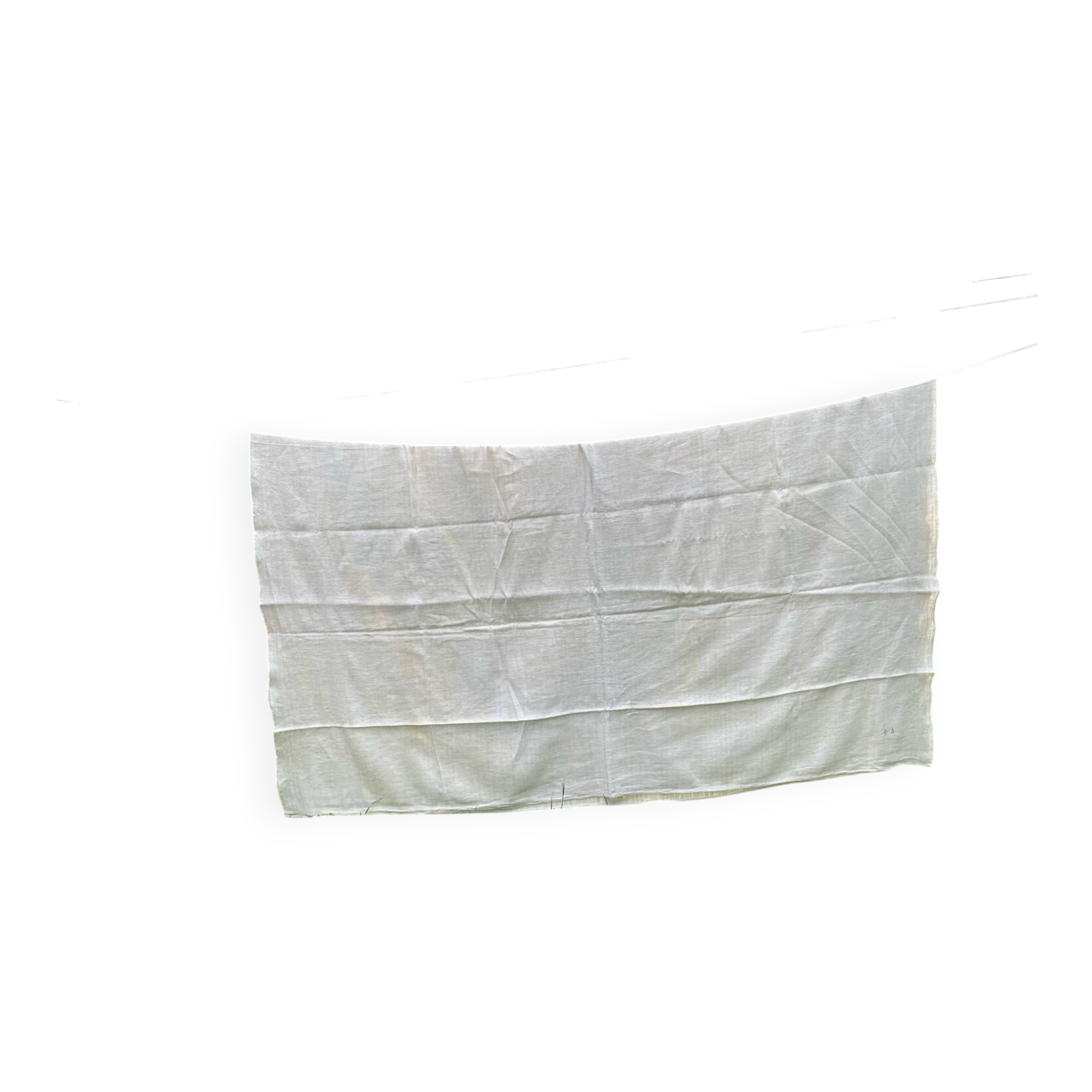 Drap chanvre ancien XIX