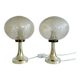 Pair Vintage Space Age table lamps, 1970s,