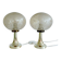 Pair Vintage Space Age table lamps, 1970s,