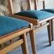 Series of 4 chairs 50s