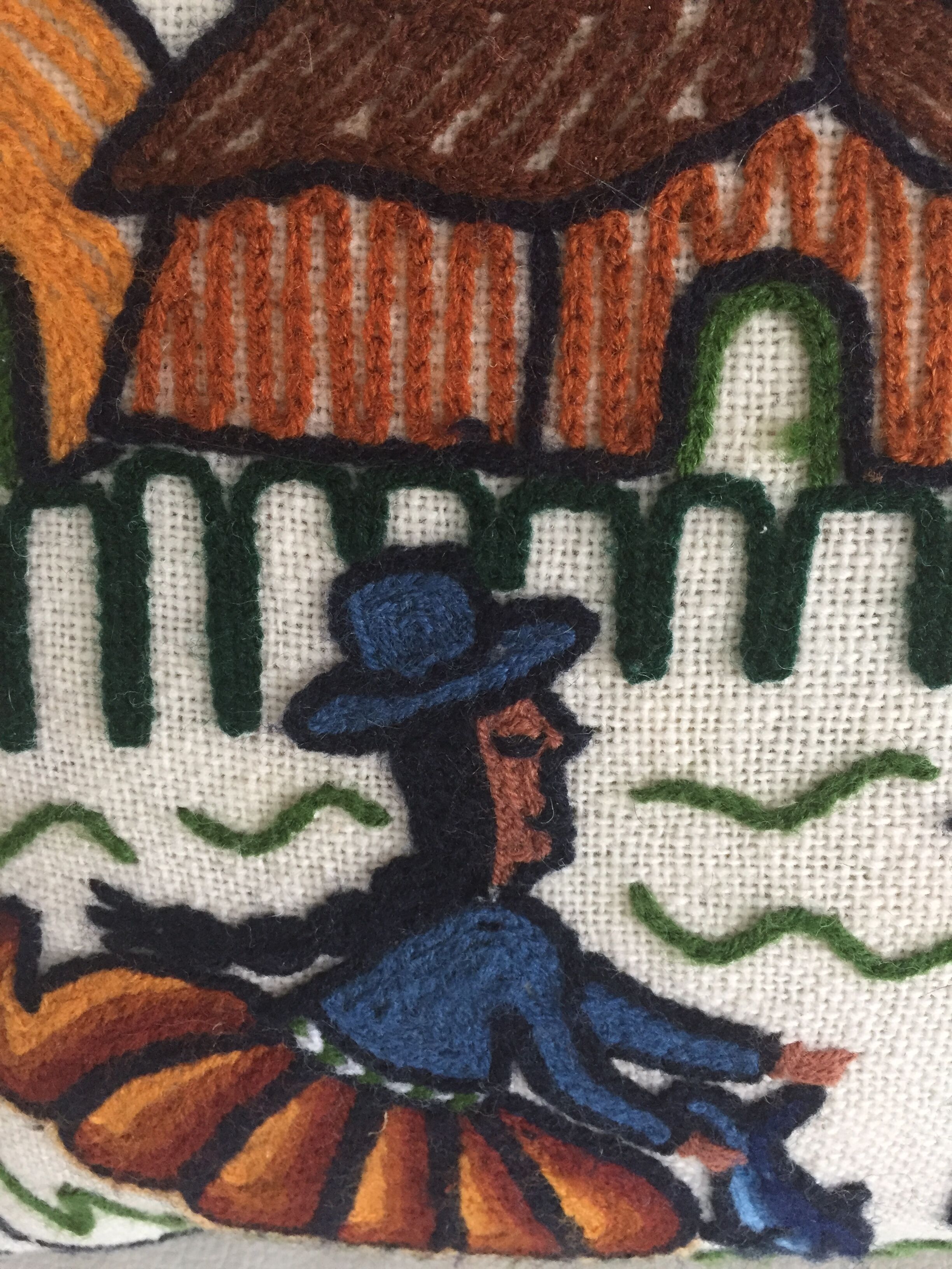 Cushion ethnic 40x40cm