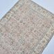 Light Pink & Turqouise Floor Carpet sku 3130