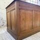 1950s oak office counter
