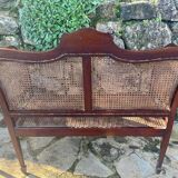 small bench or Love Seat in Mahogany circa 1860